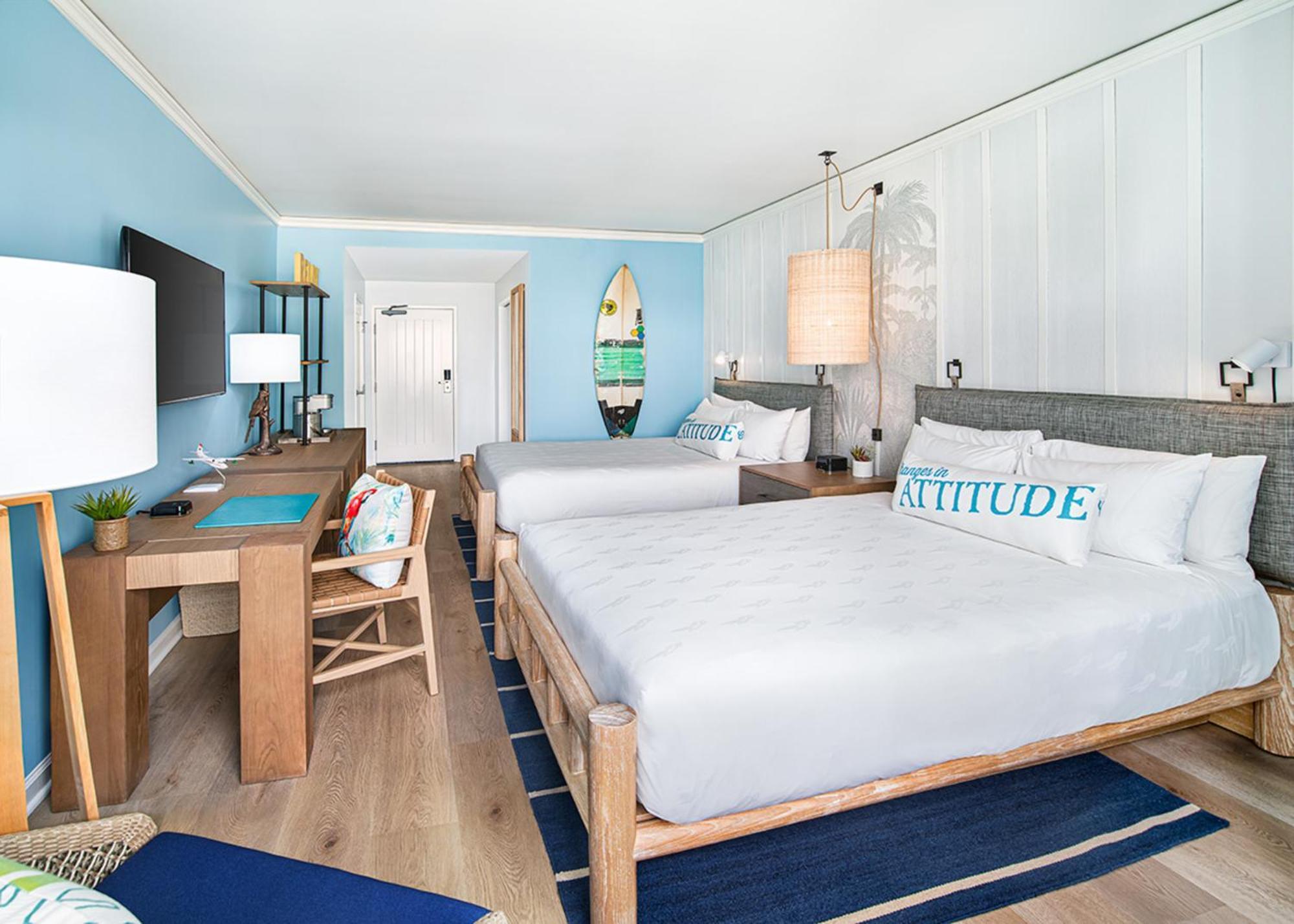 Standard Queen Two Queen Beds